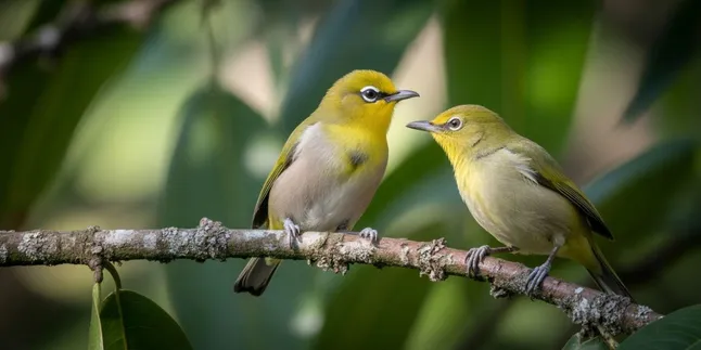 Cara Membedakan Burung Pleci Jantan dan Betina