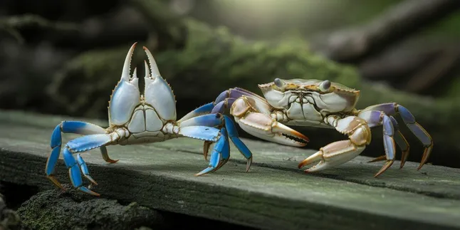 Cara Membedakan Kepiting Jantan dan Betina