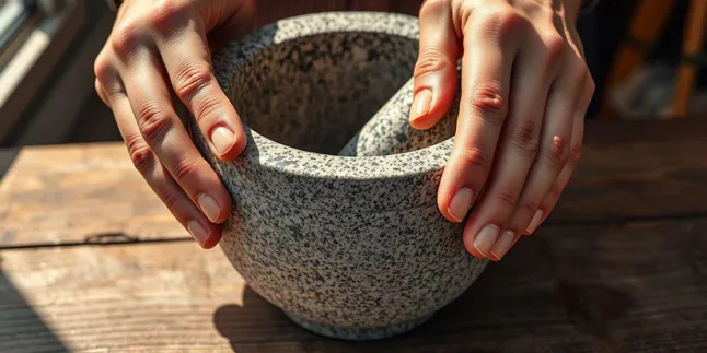 Cara Membedakan Ulekan Batu Asli dan Palsu