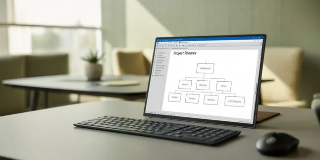 Cara Membuat Bagan Struktur Organisasi di MS Word