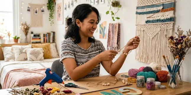 How to Create DIY Aesthetic Room Decorations with a Budget of Rp50 Thousand, Suitable for Beginners and Potentially Profitable