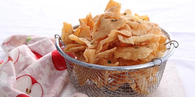 How to Make Onion Chips Size 1 Kg Flour, Crispy and Savory for Snacks