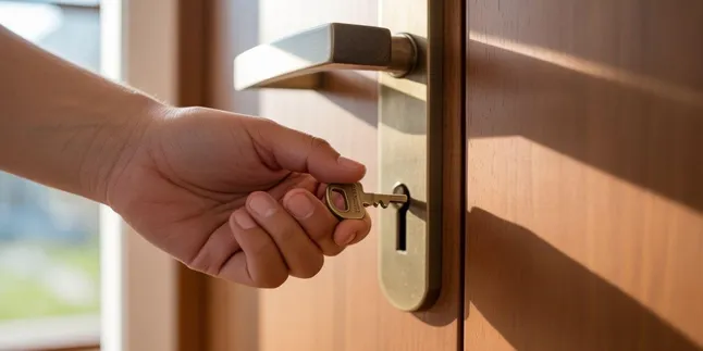 Cara Membuka Pintu Kamar yang Terkunci