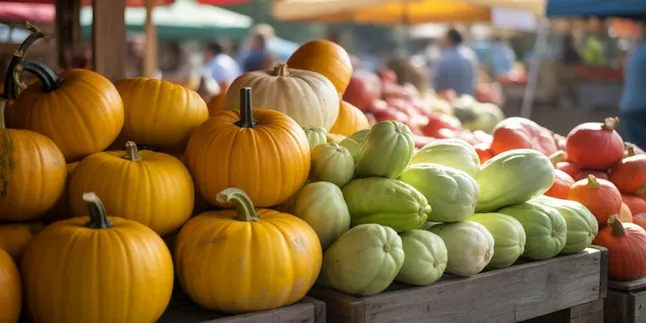 Cara Memilih Labu Kuning dan Siam yang Bagus