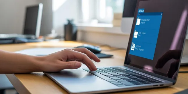 Cara Memilih Semua File di Laptop