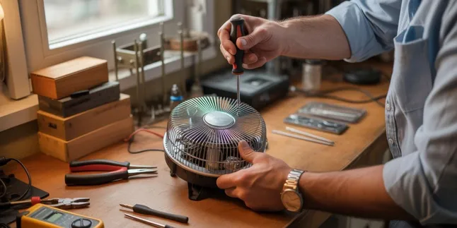 Cara Memperbaiki Kipas Angin Tidak Berputar dengan Mudah dan Aman