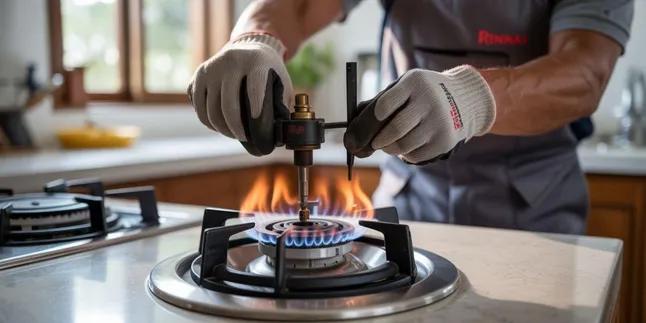 Cara Memperbaiki Kompor Gas Rinnai Api Merah dengan Mudah dan Aman
