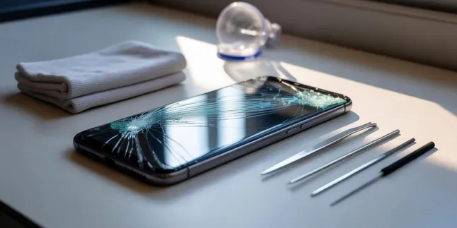 Cara Memperbaiki LCD HP Bergaris: Solusi Praktis Tanpa Harus Servis