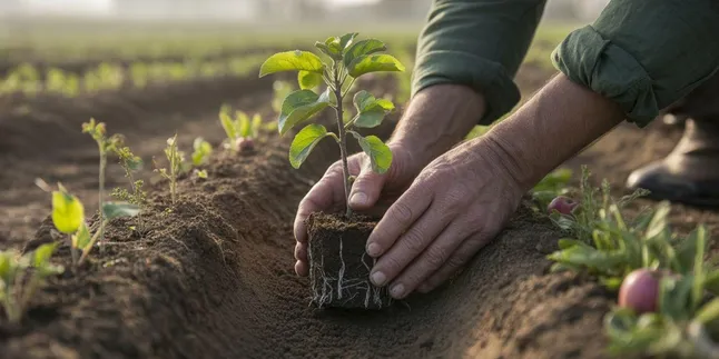 Cara Menanam Apel di Tanah Terbuka, dari Biji, dari Batang, dari Akar