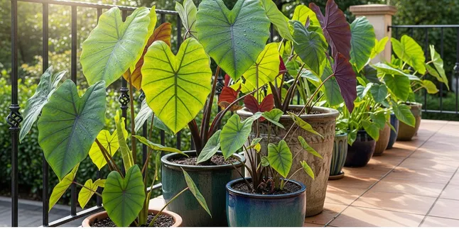How to Plant Ornamental Taro for Large Leaves to Beautify Your Home