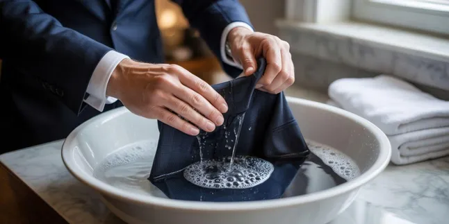 Cara Mencuci Jas dengan Tangan: Panduan Lengkap Merawat Jas Tanpa Laundry