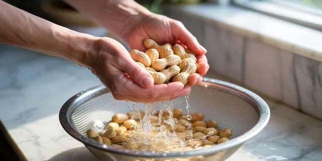 Cara Mencuci Kacang Tanah Biar Bersih