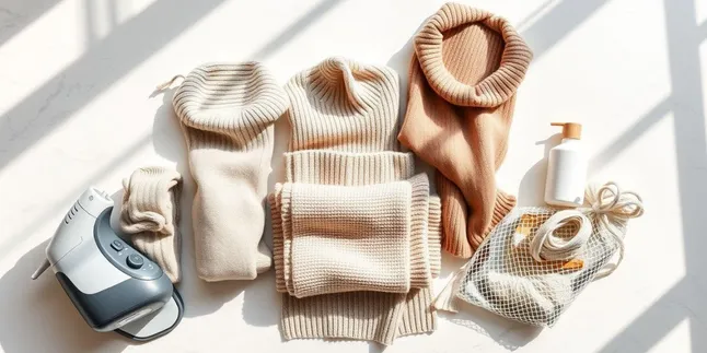 Cara Mencuci Knitwear: Panduan Lengkap Merawat Baju Rajut Agar Tetap Awet