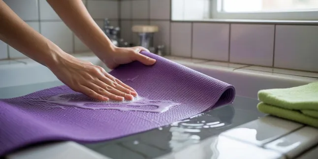 Cara Mencuci Matras Yoga yang Benar agar Tetap Bersih dan Awet