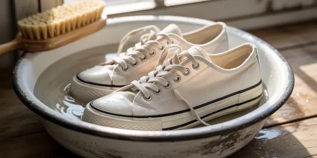 Cara Mencuci Sepatu Agar Tidak Rusak