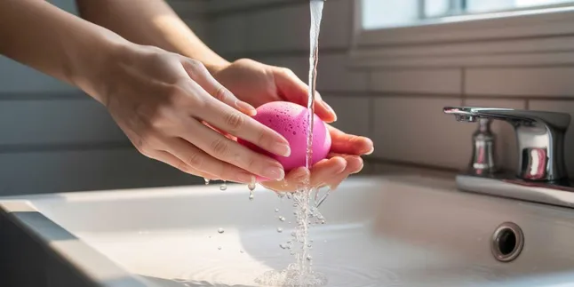Cara Mencuci Spons Bedak yang Benar agar Tetap Higienis