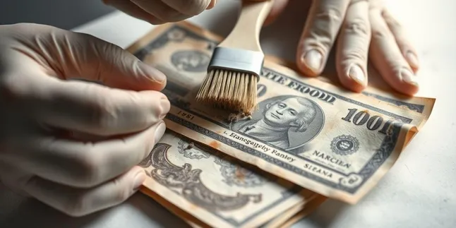 Cara Mencuci Uang Kotor: Panduan Membersihkan Uang Kertas yang Lusuh