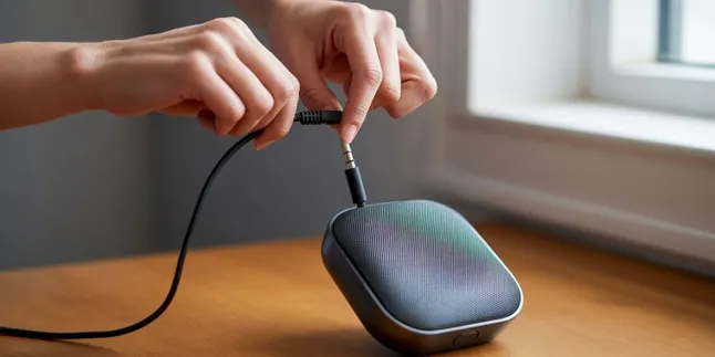 Cara Menggunakan AUX pada Speaker Bluetooth