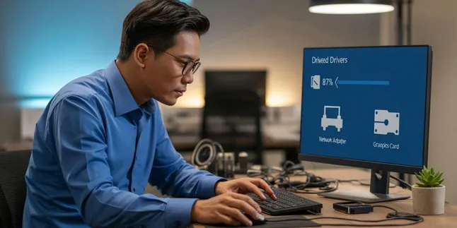 cara menggunakan driver pack