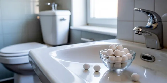 Cara Menggunakan Kapur Barus di Kamar Mandi Agar Tidak Bau