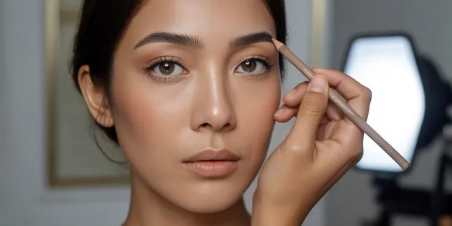 Cara Menggunakan Pensil Alis Agar Terlihat Natural