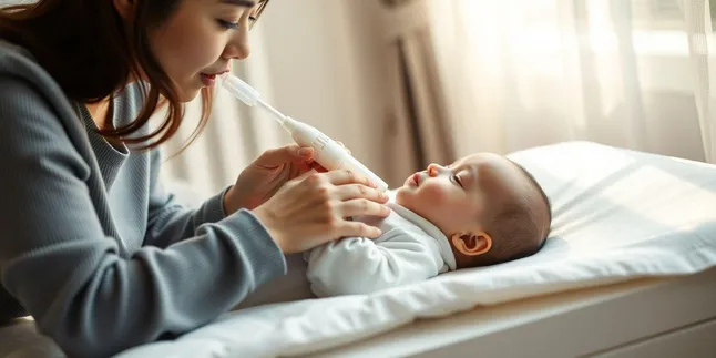 Cara Menggunakan Penyedot Ingus Bayi dengan Aman dan Efektif