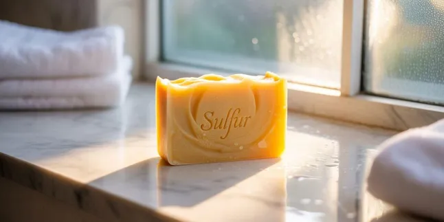 cara menggunakan sabun jf sulfur anti acne