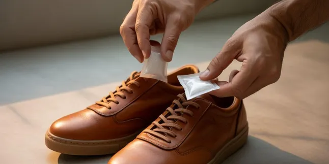 Cara Menggunakan Silica Gel pada Sepatu
