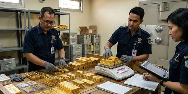 How to Calculate 74 Kg of Gold to Rupiah, Valued at Rp196.1 Billion Based on Latest Prices