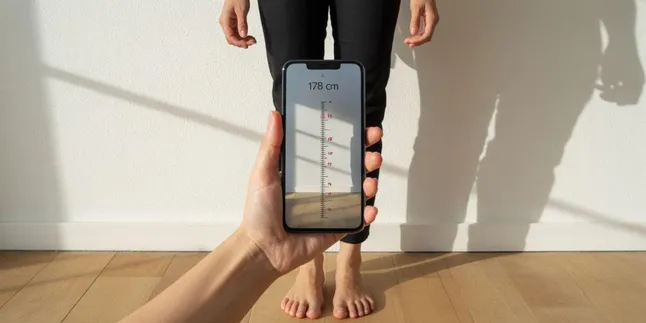 Cara Mengukur Tinggi Badan Menggunakan HP