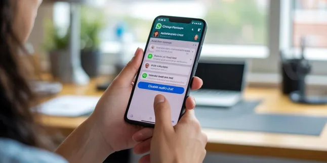 Cara Menonaktifkan Chat Audio di Grup WA