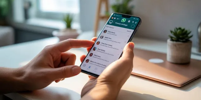 Cara Menyembunyikan Melihat Status WA