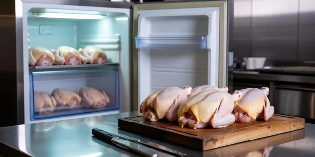 Cara Menyimpan Ayam di Kulkas dan Tanpa Kulkas