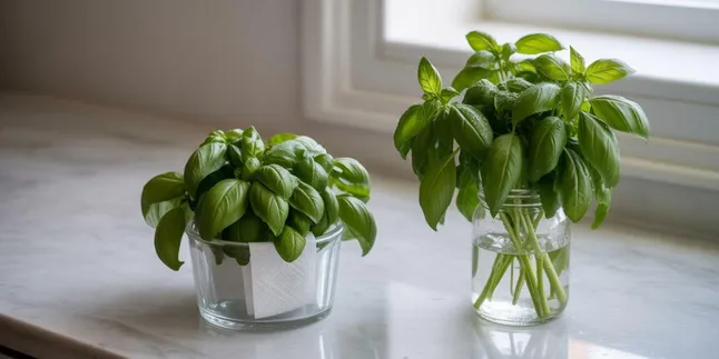 Cara Menyimpan Daun Kemangi di Kulkas dan Tanpa Kulkas Agar Awet