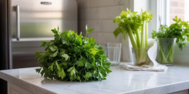 Cara Menyimpan Daun Seledri di Kulkas dan Tanpa Kulkas Agar Awet