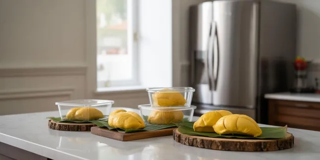 Cara Menyimpan Durian Kupas di Kulkas dan Tanpa Kulkas