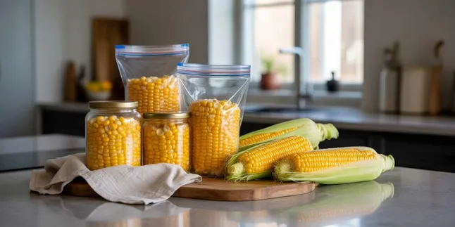 Cara Menyimpan Jagung yang Sudah Dikupas di Kulkas dan Tanpa Kulkas