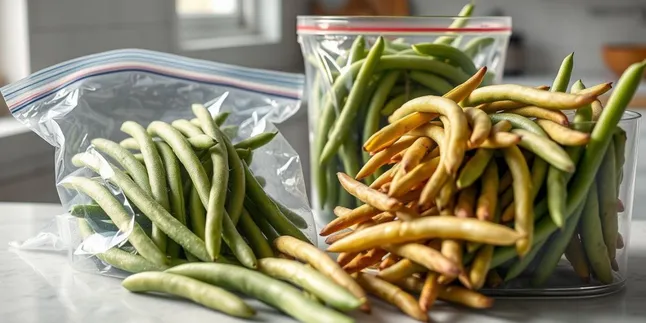 Cara Menyimpan Kacang Panjang di Kulkas dan Tanpa Kulkas