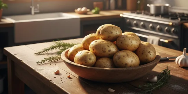 Cara Menyimpan Kentang di Kulkas dan Tanpa Kulkas