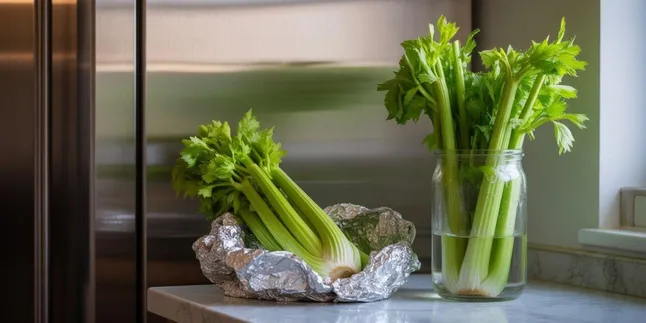 Cara Menyimpan Seledri di Kulkas dan Tanpa Kulkas Agar Tetap Segar