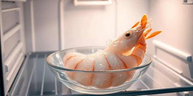 Cara Menyimpan Udang di Kulkas dan Tanpa Kulkas Agar Tetap Segar