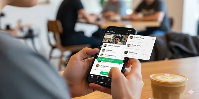 Cara Share Video TikTok ke WhatsApp dengan Mudah dan Cepat