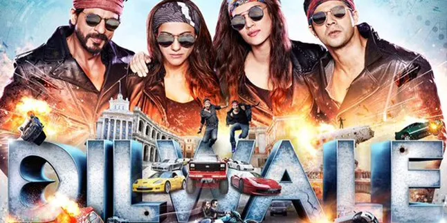 Catat! Ini Tanggal Rilis Film SRK-Kajol, 'DILWALE' di Indonesia
