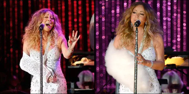 Cedera Bahu, Mariah Carey Tetap Tampil Maksimal