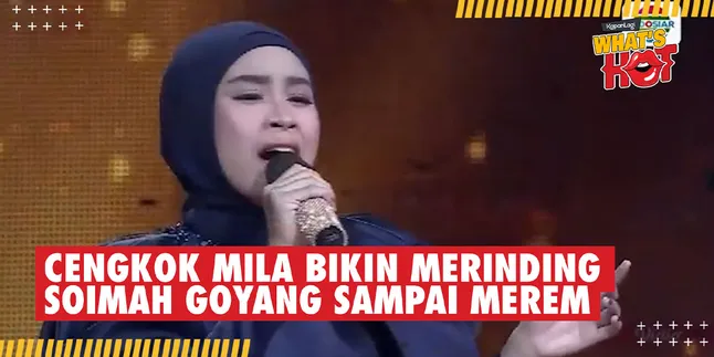 Mila D'Academy 7's Vocal Style Gives Chills, Jury Trio Soimah-Depe-Wika Takes the Stage