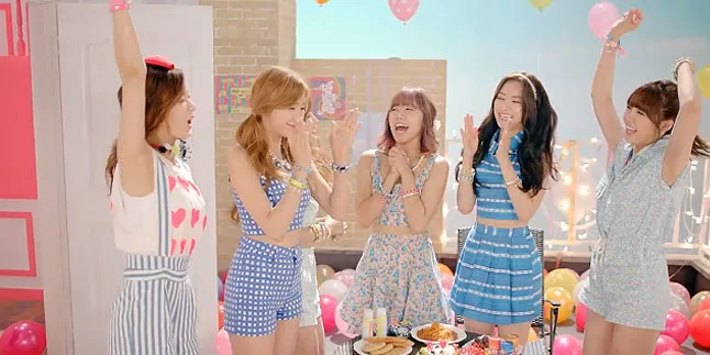 Ceria dan Manis, A Pink Rilis MV Baru 'NONONO'