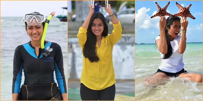 Cerita Ayudia Bing Slamet Saat Liburan di Pulau Belitung