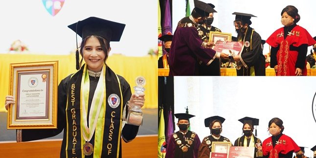 Being the Best Graduate, Here are 7 Beautiful Photos of Prilly Latuconsina during Graduation - Revealing the Struggle of Studying amidst Busy Work