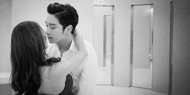 Chansung 2PM Cium 9 Model Wanita di Sesi Foto Majalah