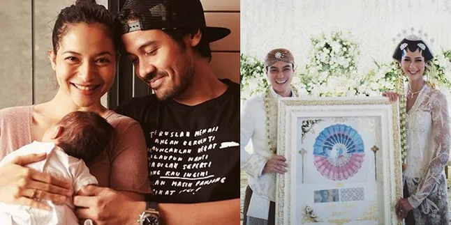 Chicco Jerikho & Putri Marino Bawa Baby Surinala ke Pernikahan Baim Wong - Paula